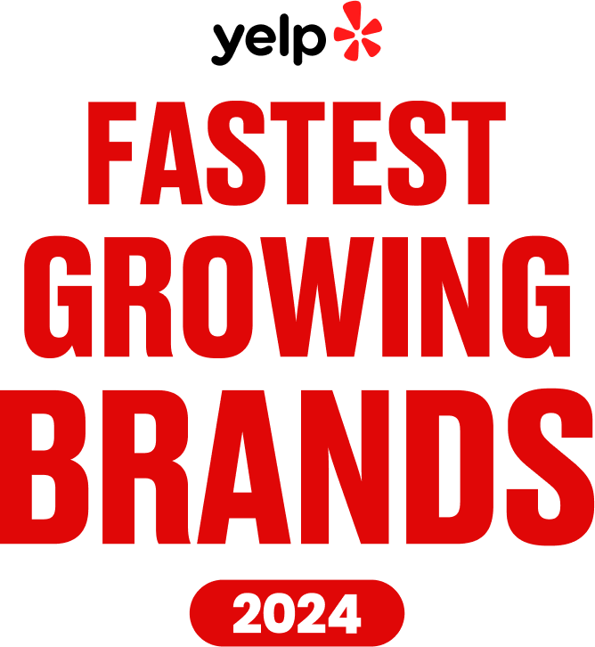 Yelp's Fastest Growing Brands 2024 logo